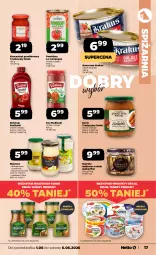 Gazetka promocyjna Netto - Od Poniedziałku - Gazetka - ważna od 06.06 do 06.06.2026 - strona 17 - produkty: Majonez, Ketchup, Koncentrat pomidorowy, Krakus, Sos, Ser, Mus, Gra, Sałat, Szprot, Pudliszki, Graal, Kamis, Olej, Pomidory