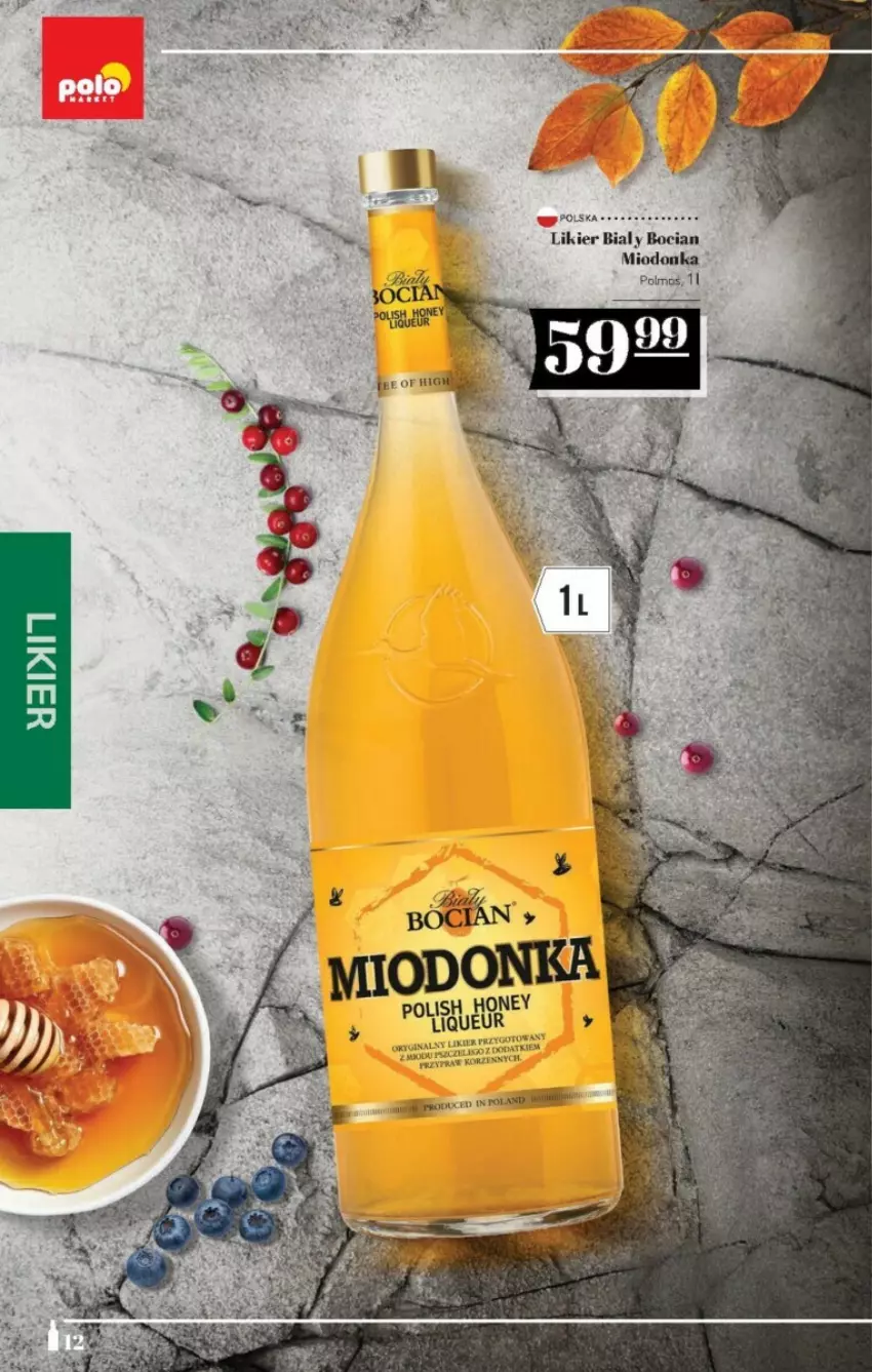 Gazetka promocyjna PoloMarket - ważna 13.10 do 10.11.2023 - strona 4 - produkty: Biały Bocian, Gin, Likier