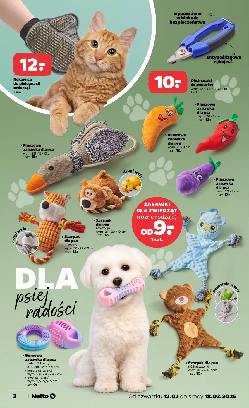 Gazetka promocyjna Netto - Od Czwartku - ważna 12.02 do 18.02.2026 - strona 2 - produkty: Piec, Zabawka