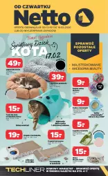Gazetka promocyjna Netto - Od Czwartku - Gazetka - ważna od 18.02 do 18.02.2026 - strona 1 - produkty: Koc, LEGO, Mysz, Tunel, Drapak, Poduszka, Miska, Legowisko