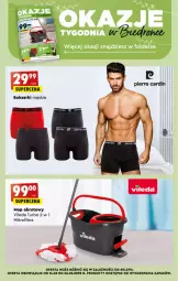 Gazetka promocyjna Biedronka - W tym tygodniu - Gazetka - ważna od 19.03 do 19.03.2022 - strona 63 - produkty: Ser, Mop, Vileda, Pierre Cardin, Bokserki