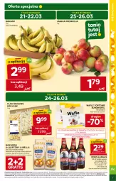 Gazetka promocyjna Stokrotka - Market - Gazetka - ważna od 26.03 do 26.03.2024 - strona 5 - produkty: Piwa, Piwo, Lubella, Banany, Makaron, Gra, Bell, Wafle, Bella, Flaki, Harnaś, Flaki wołowe, Wafle tortowe, Jabłka