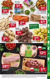 Gazetka promocyjna Stokrotka - Market - Gazetka - ważna od 26.03 do 26.03.2024 - strona 7 - produkty: Kurczak, Chrzan, Pietruszka, Polędwiczka wieprzowa, Truskawki, Sałat, Buraki, Jabłka, HP