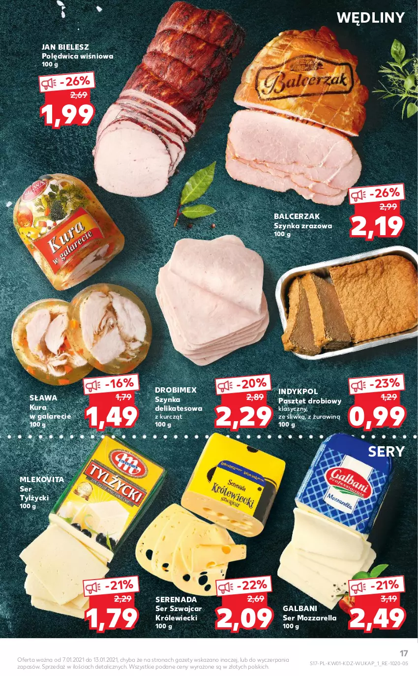 Gazetka promocyjna Kaufland - OFERTA TYGODNIA - ważna 07.01 do 13.01.2021 - strona 17