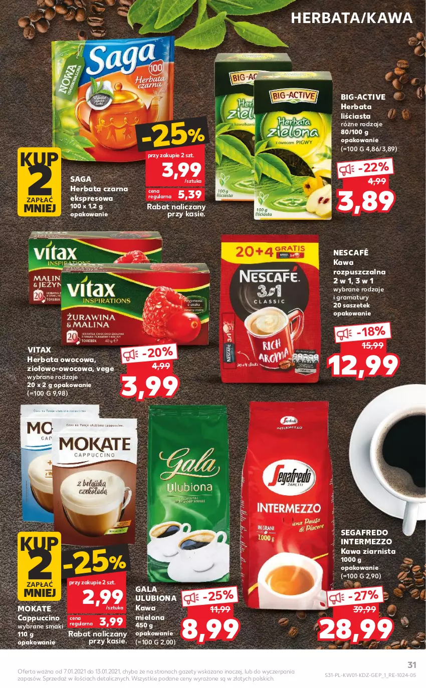 Gazetka promocyjna Kaufland - OFERTA TYGODNIA - ważna 07.01 do 13.01.2021 - strona 31