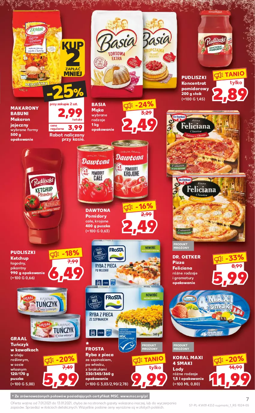 Gazetka promocyjna Kaufland - OFERTA TYGODNIA - ważna 07.01 do 13.01.2021 - strona 7