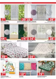 Gazetka promocyjna Merkury Market - Bielsko-Biała, Cieszyn, Jarosław, Kielce, Krosno, Mielec, Ładna, Nowy Sącz, Rybnik, Szaflary, Zamość - Gazetka - ważna od 30.04 do 30.04.2021 - strona 13 - produkty: Pościel, Poszewka, Zasłona, Narzuta, Firana, Krzesło, Poduszka