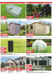 Gazetka promocyjna Merkury Market - Bielsko-Biała, Cieszyn, Jarosław, Kielce, Krosno, Mielec, Ładna, Nowy Sącz, Rybnik, Szaflary, Zamość - Gazetka - ważna od 30.04 do 30.04.2021 - strona 61 - produkty: Piec, Top, Rama, Cynk, Kosz, Siatka, Drzwi, Ogród, Kosiarka, Einhell, Fa