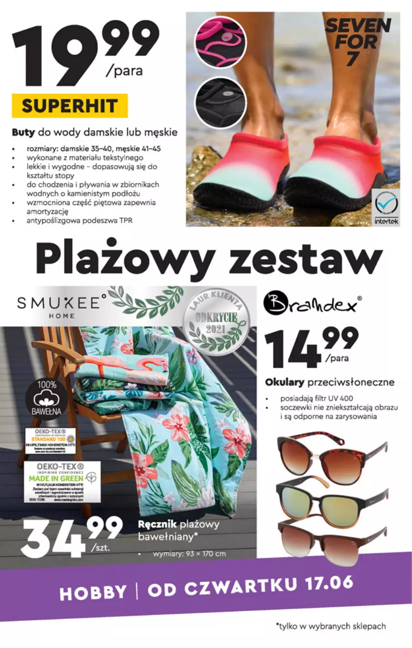 Gazetka promocyjna Biedronka - Okazje tygodnia - ważna 14.06 do 30.06.2021 - strona 29 - produkty: Buty, Por, Top, Wełna