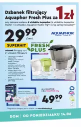 Gazetka promocyjna Biedronka - Okazje tygodnia - Gazetka - ważna od 30.06 do 30.06.2021 - strona 17 - produkty: Dzbanek filtrujący, Dzbanek, Aquaphor, Tran, 