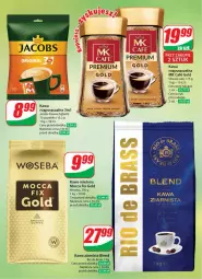 Gazetka promocyjna Dino - Gazetka 6 - Gazetka - ważna od 13.02 do 13.02.2024 - strona 11 - produkty: Kawa rozpuszczalna, Kawa ziarnista, Kawa mielona, Kawa, Mocca Fix Gold, Jacobs, Woseba