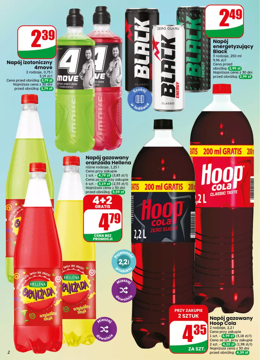 Gazetka promocyjna Dino - Gazetka 40 / 2026 - ważna 30.09 do 06.10.2026 - strona 2 - produkty: Hellena, Hoop, Napój, Napój gazowany, Oranżada