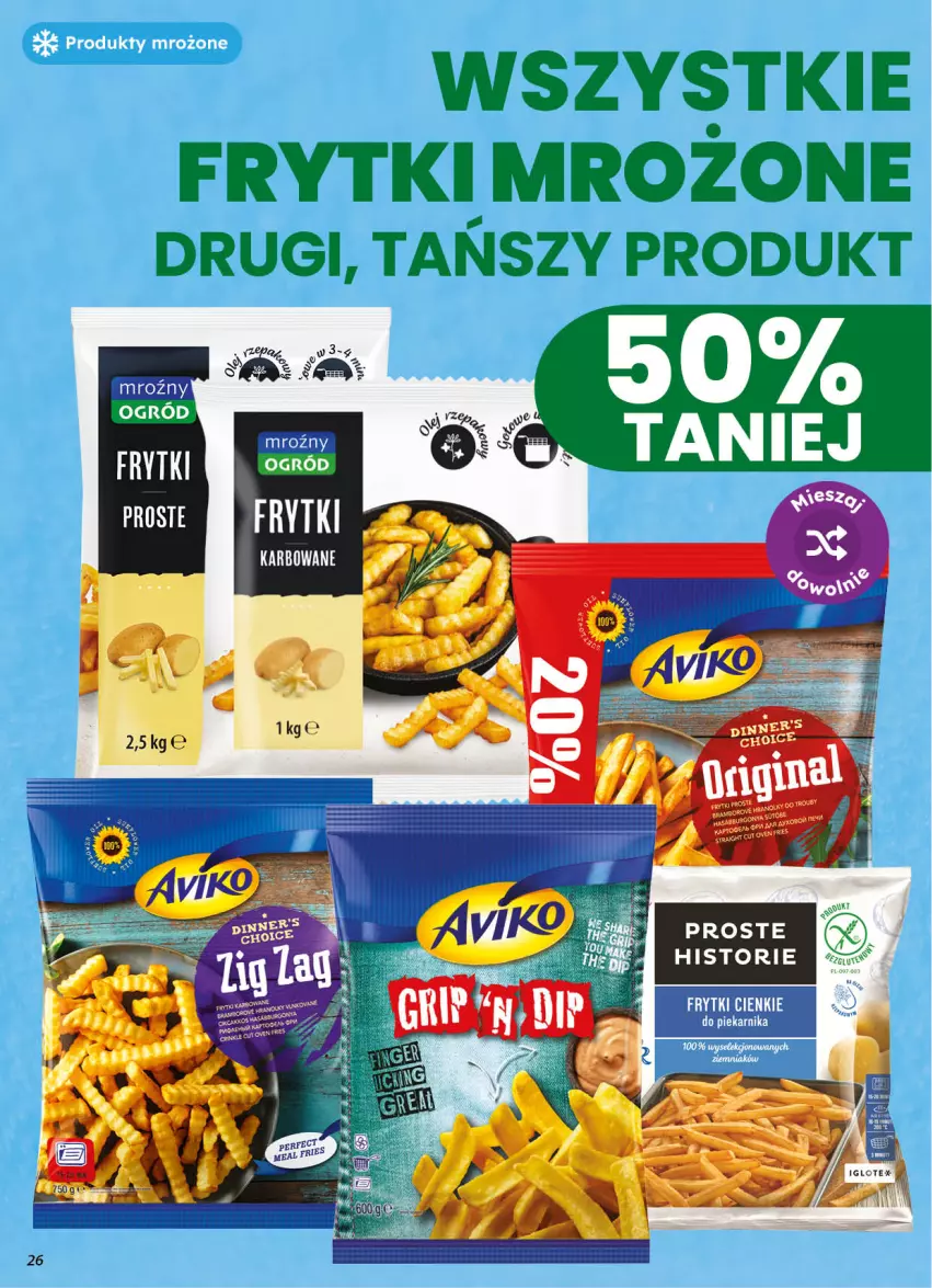 Gazetka promocyjna Dino - Gazetka 40 / 2026 - ważna 30.09 do 06.10.2026 - strona 26 - produkty: Frytki, Ogród