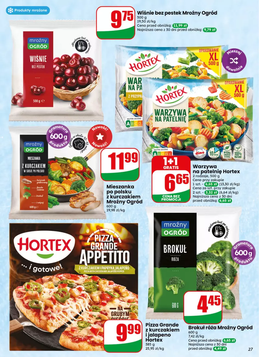 Gazetka promocyjna Dino - Gazetka 40 / 2026 - ważna 30.09 do 06.10.2026 - strona 27 - produkty: Gra, Hortex, Kurczak, Ogród, Pizza, Róża, Sos, Stek