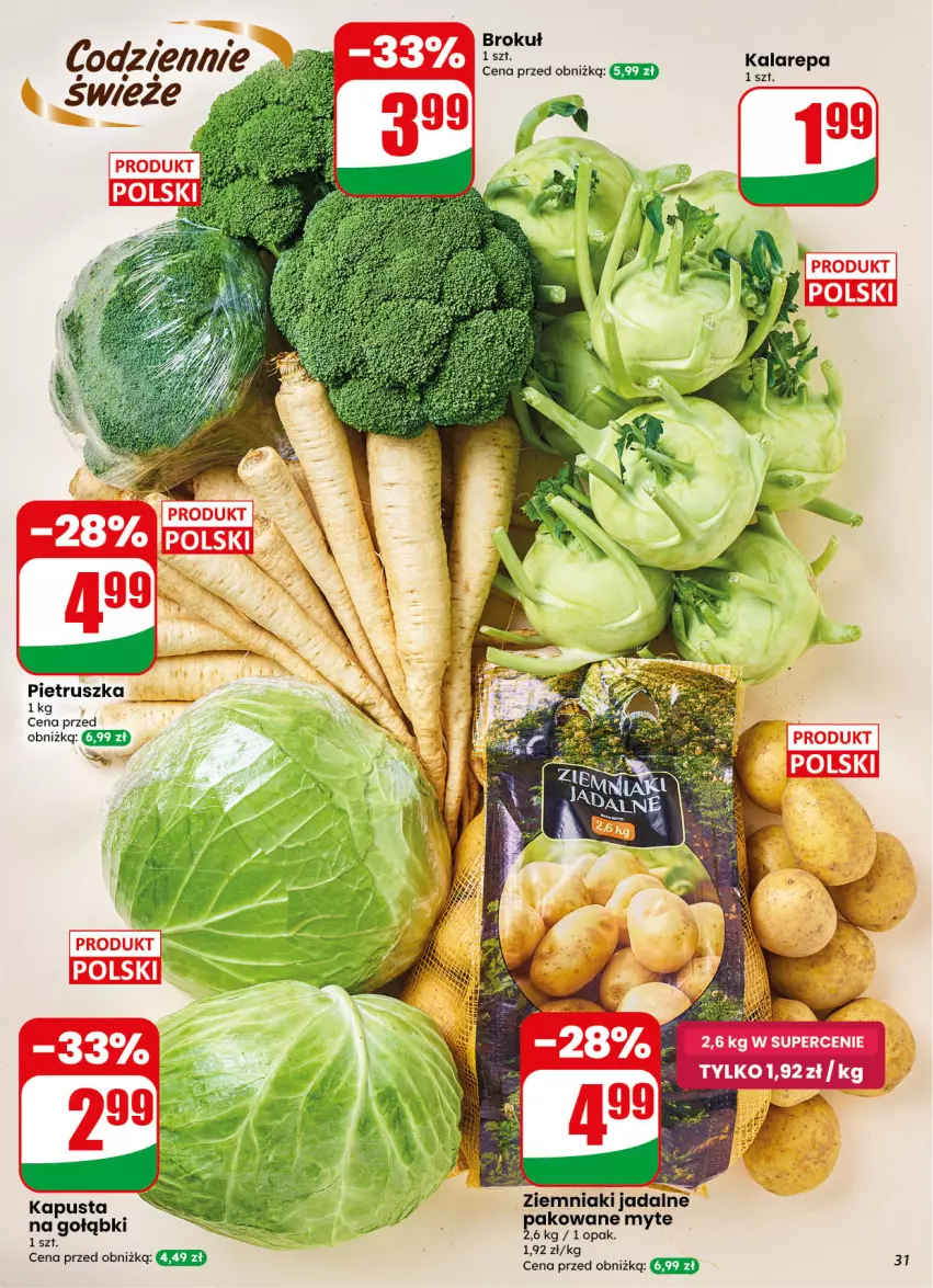 Gazetka promocyjna Dino - Gazetka 40 / 2026 - ważna 30.09 do 06.10.2026 - strona 31 - produkty: Pietruszka, Top, Ziemniaki