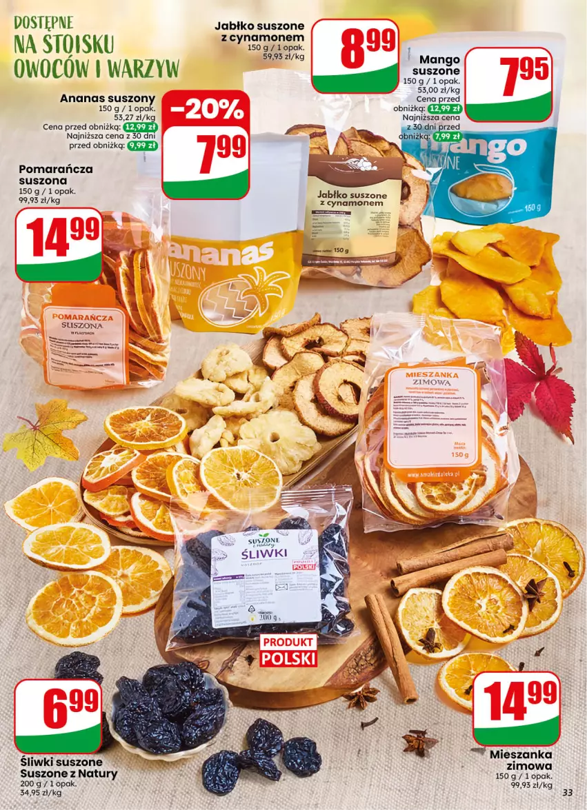 Gazetka promocyjna Dino - Gazetka 40 / 2026 - ważna 30.09 do 06.10.2026 - strona 33 - produkty: Ananas, Mango