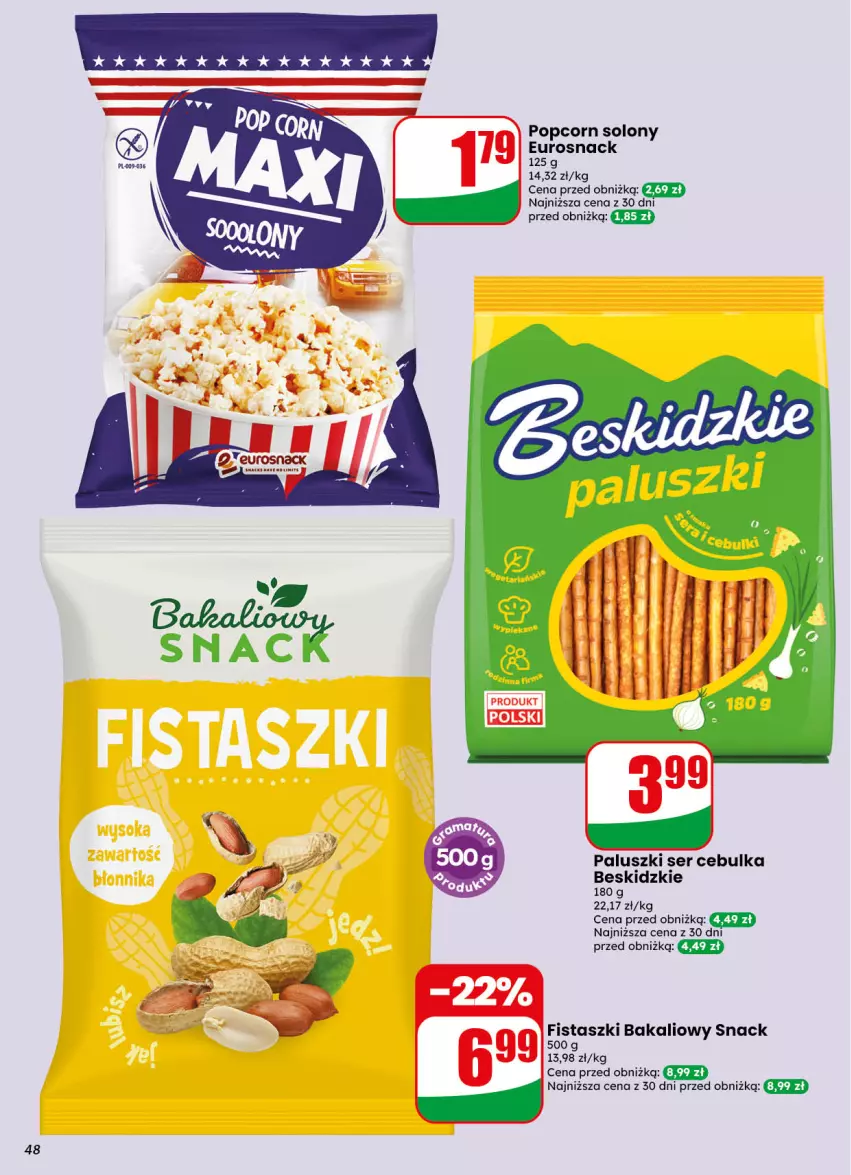 Gazetka promocyjna Dino - Gazetka 40 / 2026 - ważna 30.09 do 06.10.2026 - strona 48 - produkty: Beskidzki, Popcorn, Ser
