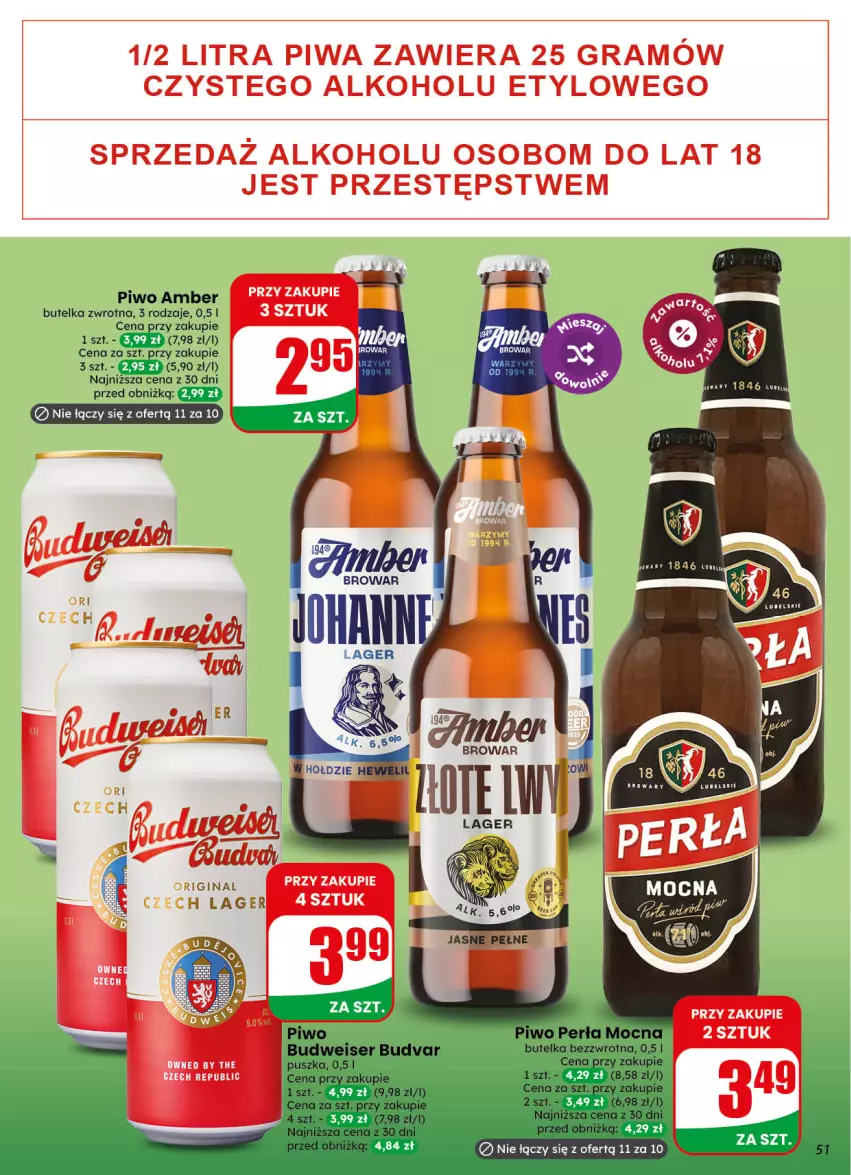 Gazetka promocyjna Dino - Gazetka 40 / 2026 - ważna 30.09 do 06.10.2026 - strona 51 - produkty: Gin, Piwo