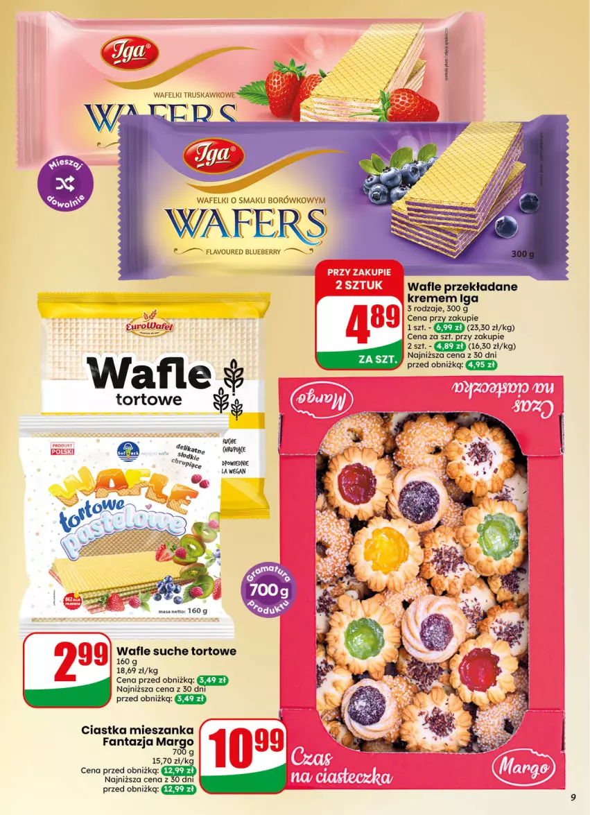 Gazetka promocyjna Dino - Gazetka 40 / 2026 - ważna 30.09 do 06.10.2026 - strona 9 - produkty: Ciastka, EPEE, Fa, Fanta, Wafle