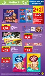 Gazetka promocyjna Lidl - GAZETKA - Gazetka - ważna od 26.03 do 26.03.2025 - strona 37 - produkty: Princessa, Gra, Jutrzenka, Rust, Karp, Wafle, Lack, Czekolada mleczna, Grześki, Czekolada, Kokos, Fa