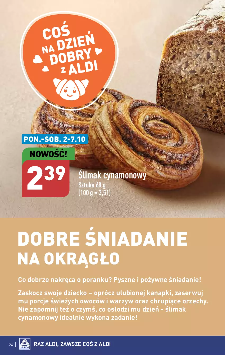 Gazetka promocyjna Aldi - Pełna oferta - ważna 02.10 do 07.10.2023 - strona 26 - produkty: Koc, Por, Ser