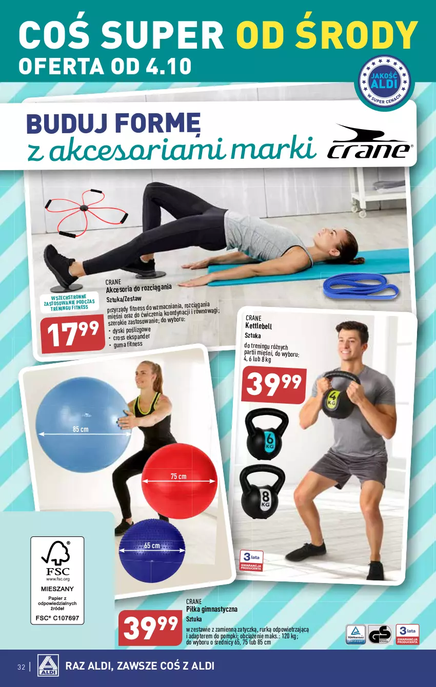 Gazetka promocyjna Aldi - Pełna oferta - ważna 02.10 do 07.10.2023 - strona 32 - produkty: Bell, Ekspander, Wagi