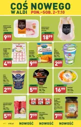 Gazetka promocyjna Aldi - Pełna oferta - Gazetka - ważna od 07.10 do 07.10.2023 - strona 20 - produkty: All Seasons, Makaron, Jogurt naturalny, Ser, Ryż, Por, Mus, Grzyby, Zupa, Zott, Jogurt, Kaczka, Zupa pomidorowa, Mięsne specjały, Makaron chiński, Camembert, Deser, Gala, Olma, Grzyby marynowane