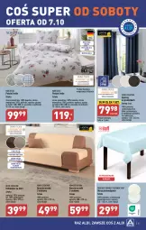 Gazetka promocyjna Aldi - Pełna oferta - Gazetka - ważna od 07.10 do 07.10.2023 - strona 41 - produkty: Por, Pościel, Poszewka, Wełna, Narzuta, Fotel, Obrus, Fa