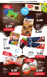 Gazetka promocyjna Netto - Gazetka spożywcza - Gazetka - ważna od 10.04 do 10.04.2022 - strona 15 - produkty: Ciastka, Schogetten, Bell, Stek, Dr Gerard, Czekolada, Bella, Kinder, Nimm2