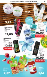 Gazetka promocyjna Netto - Gazetka spożywcza - Gazetka - ważna od 10.04 do 10.04.2022 - strona 17 - produkty: HiPP, Krem do twarzy, Sok, Mus, Listerine, Dezodorant, Balsam do ciała, Taft, Płyn do płukania, Lakier do włosów, Kubuś, Lakier