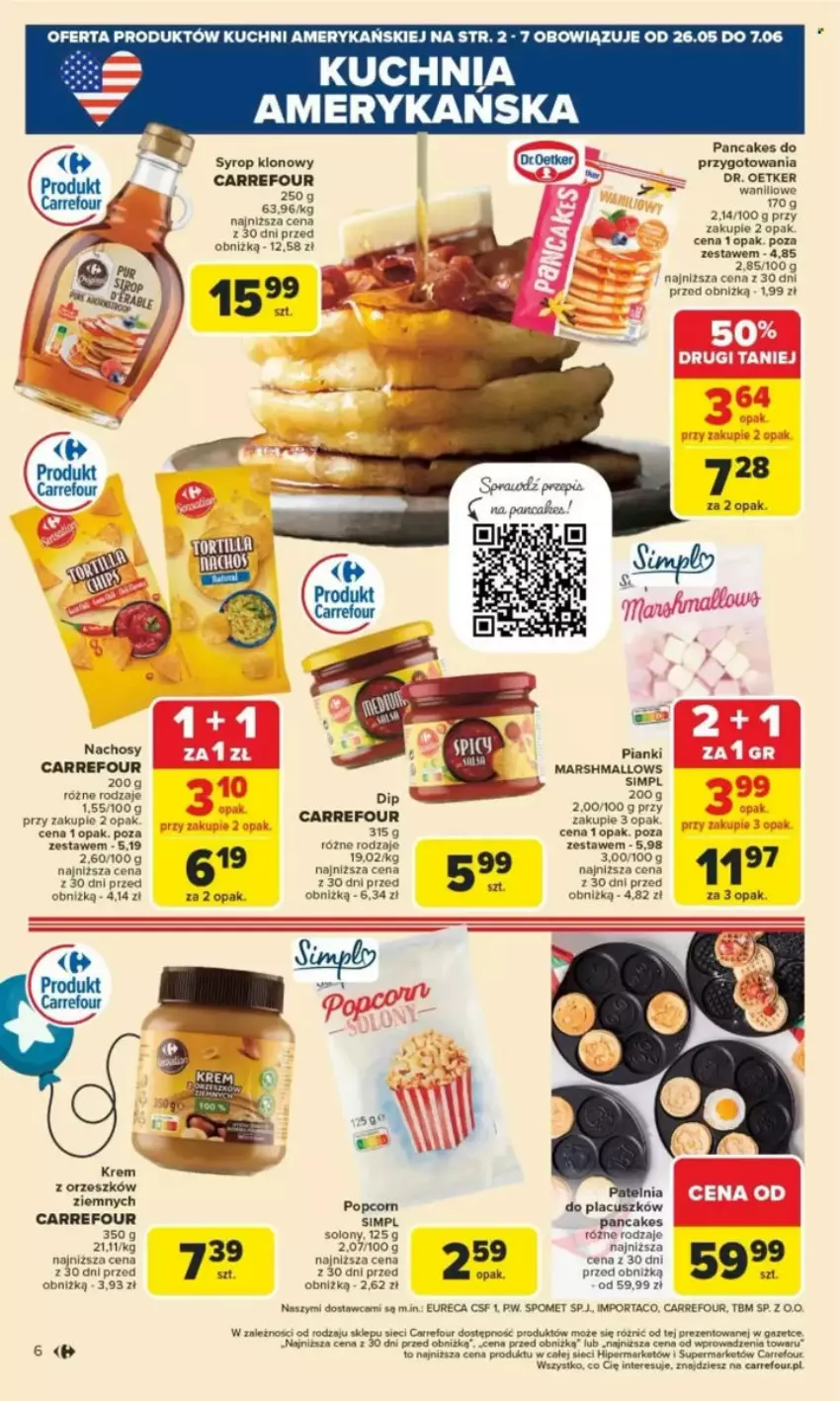 Gazetka promocyjna Carrefour - ważna 26.05 do 31.05.2025 - strona 87 - produkty: Dr. Oetker, Kuchnia, Mars, Marshmallows, Popcorn, Por, Portal, Syrop