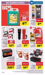 Gazetka promocyjna Carrefour - Gazetka - ważna od 31.05 do 31.05.2025 - strona 48 - produkty: Olej silnikowy, Skrzynka narzędziowa, Energizer, Tarka, Latarka, Olej, Akumulator