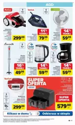 Gazetka promocyjna Carrefour - Gazetka - ważna od 31.05 do 31.05.2025 - strona 51 - produkty: Odkurzacz, Blender, Czajnik, Biurko, Tefal, Virtu, Mars, Amica, Fa