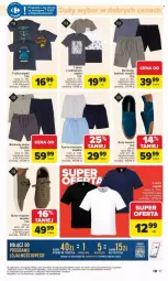 Gazetka promocyjna Carrefour - Gazetka - ważna od 31.05 do 31.05.2025 - strona 53 - produkty: Buty, Szorty, Bermudy, Klej, T-shirt, Dres, Fa