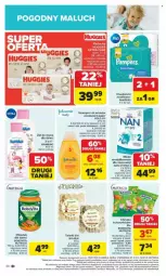 Gazetka promocyjna Carrefour - Gazetka - ważna od 31.05 do 31.05.2025 - strona 94 - produkty: Por, Johnson's, Pampers, Pieluchy, Johnson's Baby, Huggies, Chusteczki, Szampon, Dzieci, Nivea