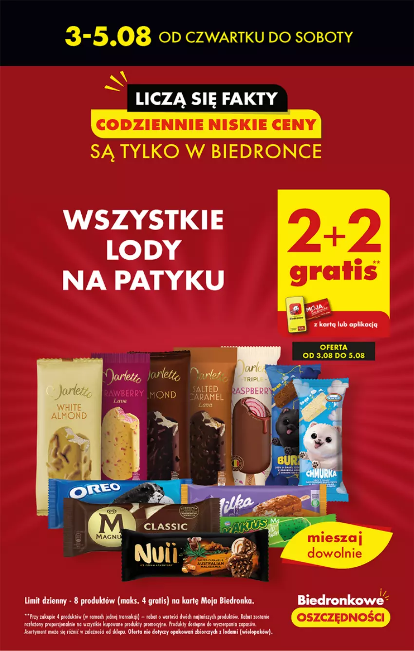 Gazetka promocyjna Biedronka - Od czwartku - ważna 03.08 do 09.08.2023 - strona 11 - produkty: Gra, Lody, Por, Rama