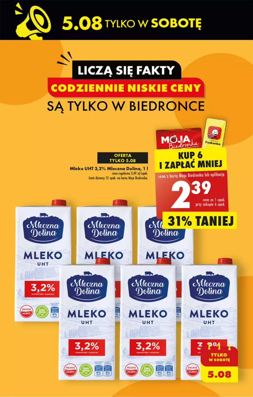 Gazetka promocyjna Biedronka - Od czwartku - ważna 03.08 do 09.08.2023 - strona 3 - produkty: BIC, LG, Mleko