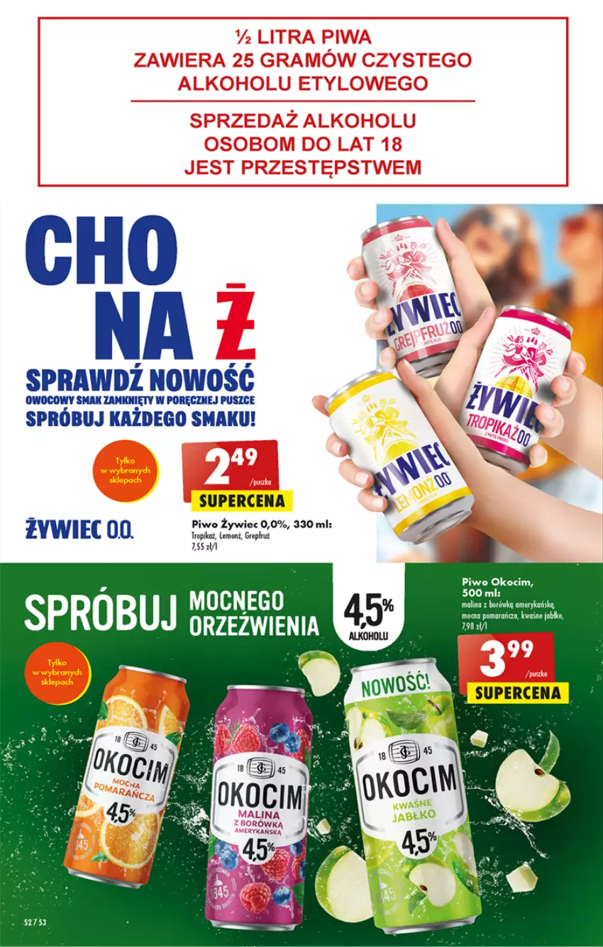 Gazetka promocyjna Biedronka - Od czwartku - ważna 03.08 do 09.08.2023 - strona 52 - produkty: Koc, Okocim, Piwo, Por