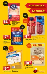 Gazetka promocyjna Biedronka - Od czwartku - Gazetka - ważna od 09.08 do 09.08.2023 - strona 33 - produkty: Polędwica, Pierogi, Salami, Parówki, Kluski na parze, Berlinki