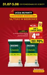 Gazetka promocyjna Biedronka - Od czwartku - Gazetka - ważna od 09.08 do 09.08.2023 - strona 7 - produkty: Ser, Edam