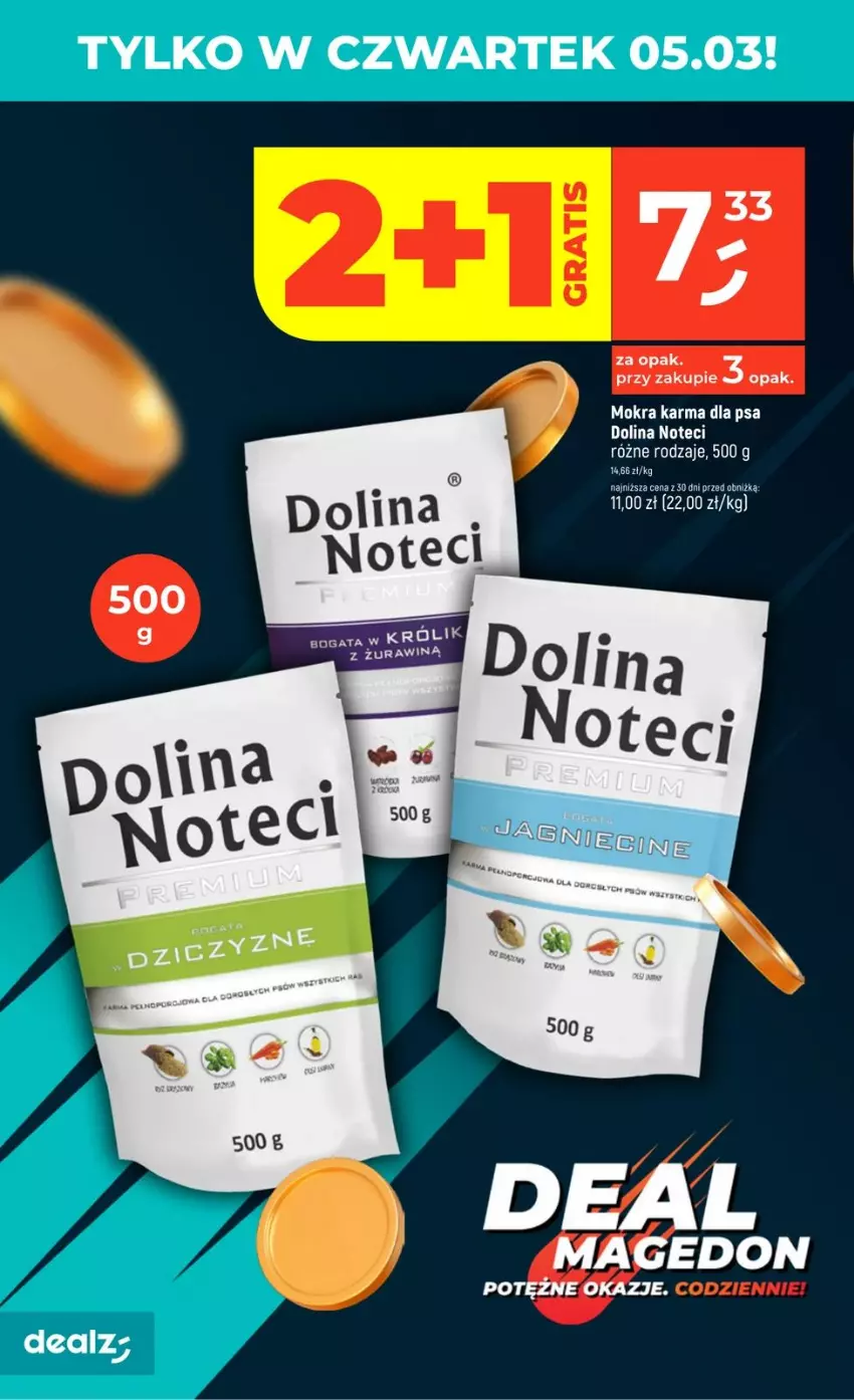 Gazetka promocyjna Dealz - NOWA GAZETKA - ważna 05.03 do 11.03.2026 - strona 2 - produkty: Królik, Mokra karma