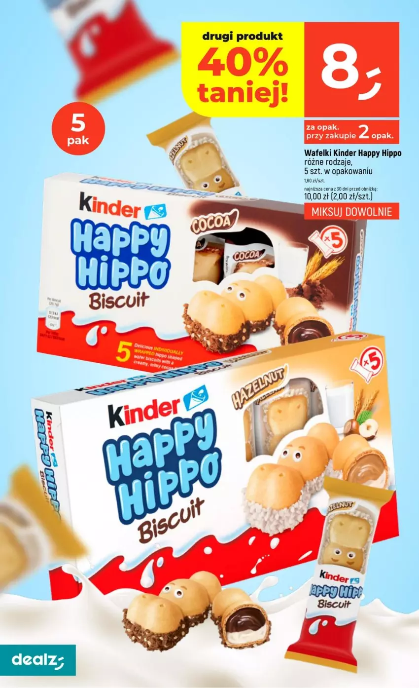 Gazetka promocyjna Dealz - NOWA GAZETKA - ważna 05.03 do 11.03.2026 - strona 22 - produkty: HiPP, Kinder
