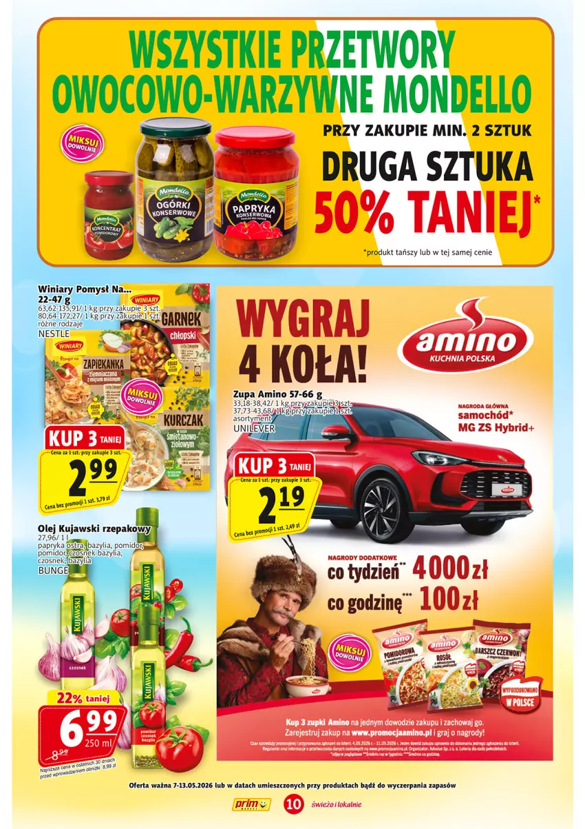 Gazetka promocyjna Prim Market - ważna 07.05 do 13.05.2026 - strona 10 - produkty: Bazyl, Bazylia, Czosnek, Dell, Papryka, Zupa