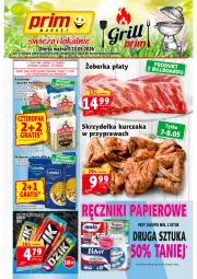 Gazetka promocyjna Prim Market - Gazetka - ważna od 13.05 do 13.05.2026 - strona 1 - produkty: Kurczak, Lubella, Makaron, Por, Kasztelan, Bell, Cars, Bella