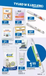 Gazetka promocyjna E Leclerc - Gazetka - ważna od 27.01 do 27.01.2025 - strona 11 - produkty: Sos, Ser, Papier, Serwetki, Znicz, Danio, Folia aluminiowa