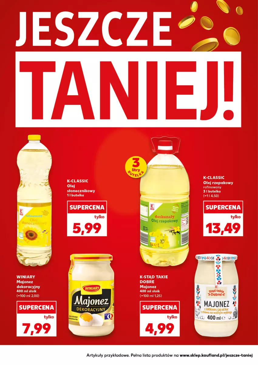 Gazetka promocyjna Kaufland - Kaufland - ważna 02.07 do 05.08.2026 - strona 6 - produkty: LG, Majonez, Olej, Olej rzepakowy, Winiary