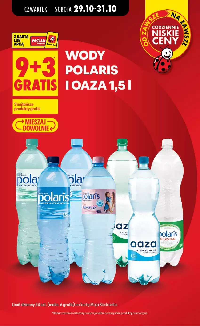 Gazetka promocyjna Biedronka - Od Czwartku - ważna 29.10 do 04.11.2026 - strona 13 - produkty: Woda