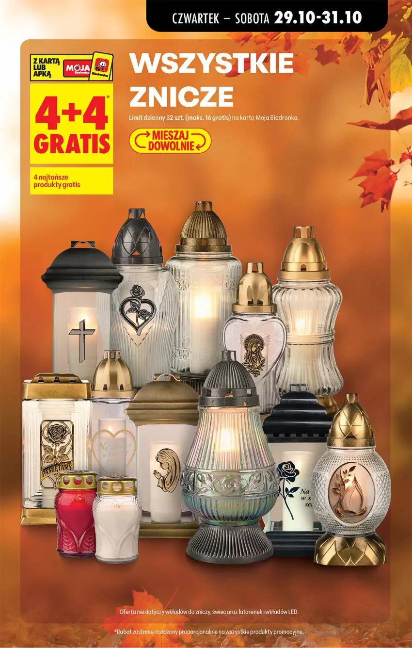 Gazetka promocyjna Biedronka - Od Czwartku - ważna 29.10 do 04.11.2026 - strona 24 - produkty: Gra, Znicz