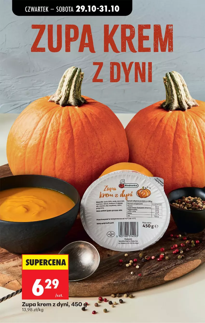 Gazetka promocyjna Biedronka - Od Czwartku - ważna 29.10 do 04.11.2026 - strona 54 - produkty: Cebula, Cukier, Olej, Przyprawy, Tusz, Woda, Ziemniaki, Zupa