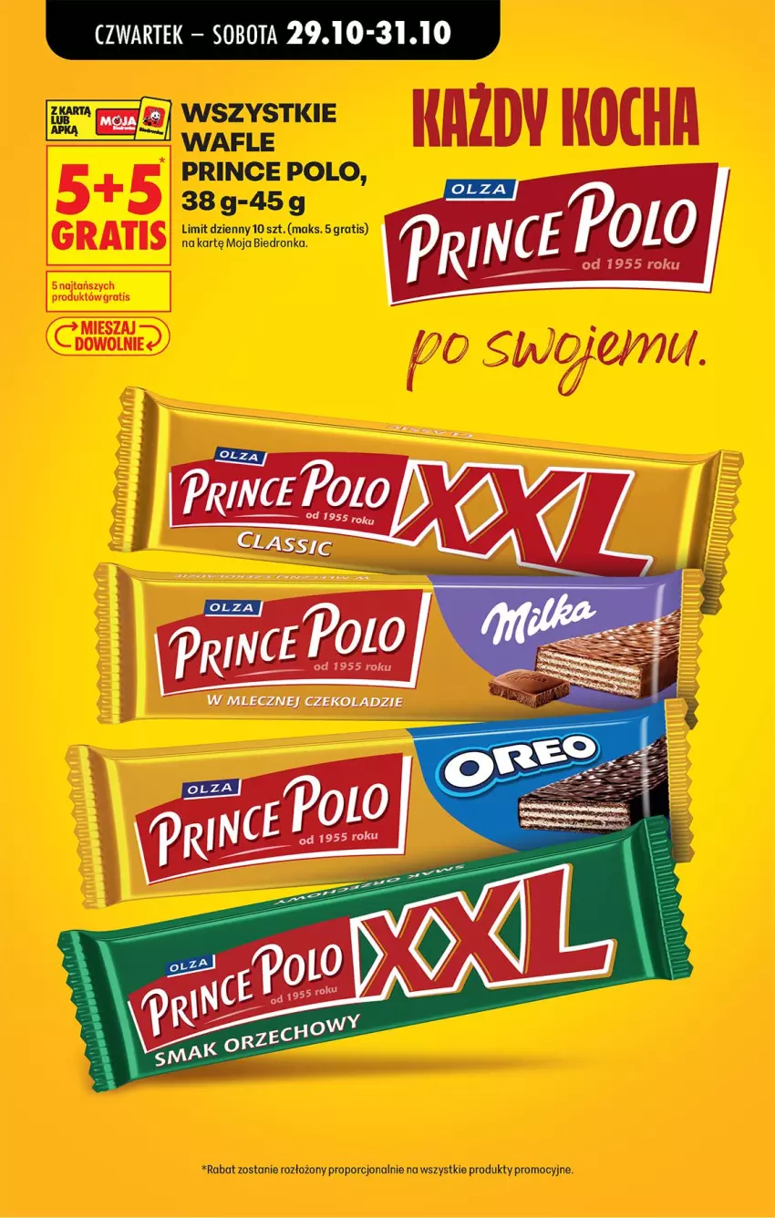 Gazetka promocyjna Biedronka - Od Czwartku - ważna 29.10 do 04.11.2026 - strona 77 - produkty: Gra, Por, Prince Polo, Wafle